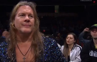 Chris Jericho, luchador canadiense, en el programa AEW Rampage.