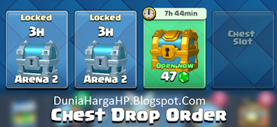 Clash Royale Chest Dropp Order