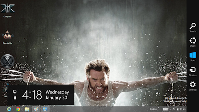 X Men Theme For Windows 8