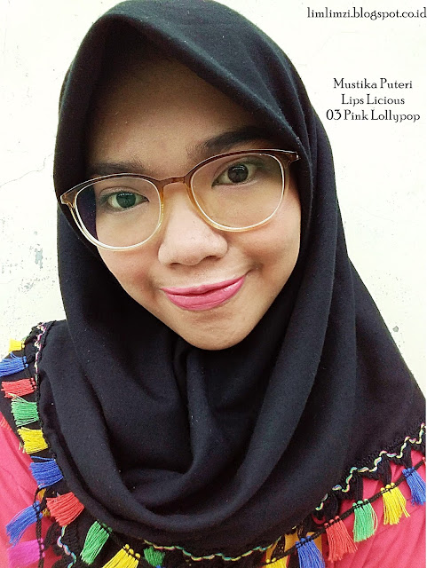 Mustika Puteri Lips Licious Lip Cream Matte (Cotton Candy, Caramel Apple, Pink Lollypop, Soda Pop)