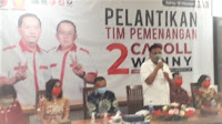 Ketua DPD PDI-P Sulut Olly Dondokambey.SE, Lantik TIM Pemenangan (CS-WL)