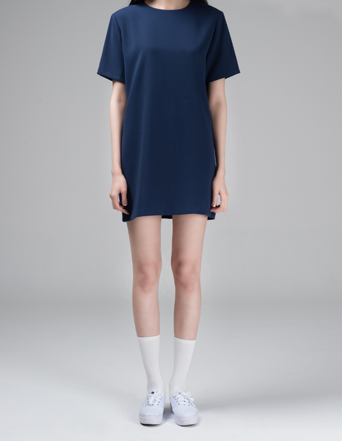  Short Sleeve Shift Dress