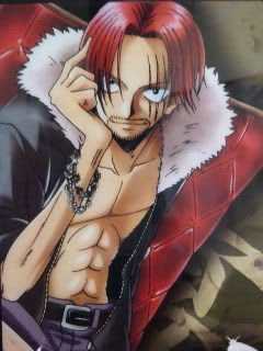 shanks le roux one piece red haired four empeor yonkou marineford