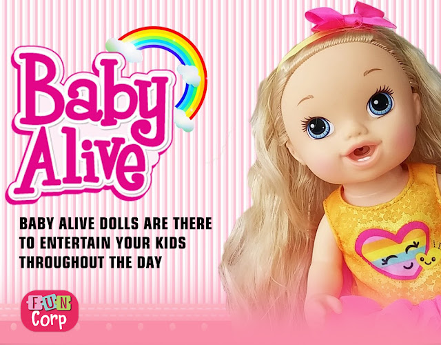 Baby Alive Dolls are There to Entertain Your Kids Throughout the Day