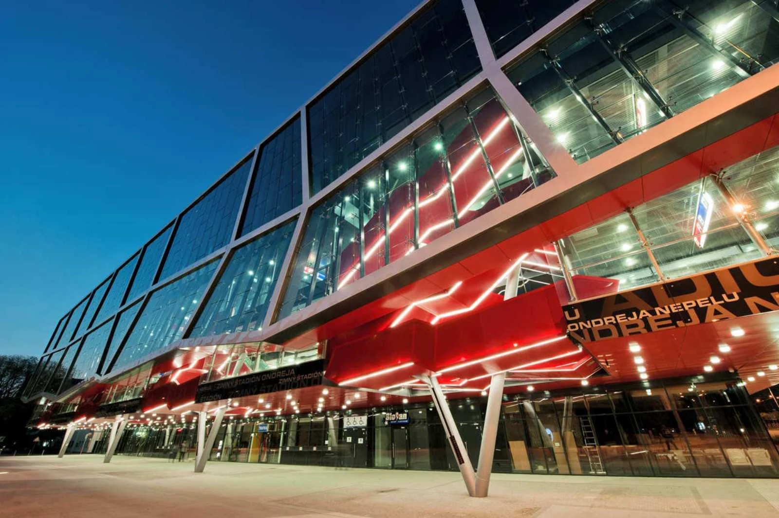 Ondrej Nepela Ice Hockey Stadium by Fischer Architects