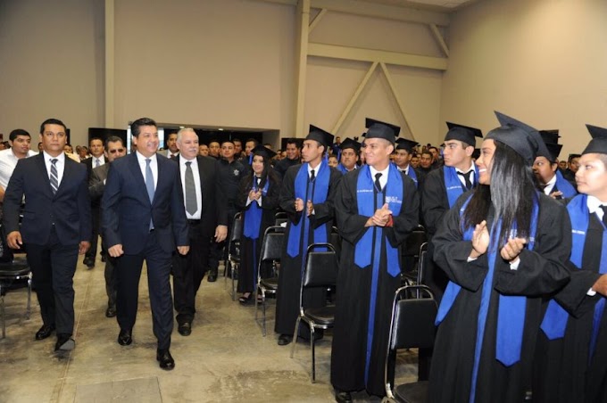 Estados//Preside gobernador de Tamaulipas graduación de nuevos elementos para Seguridad Pública