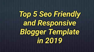 Top 5 Free Seo Optimized And Premium Looking Template for Blogger In 2109 - Pankaj K Tech