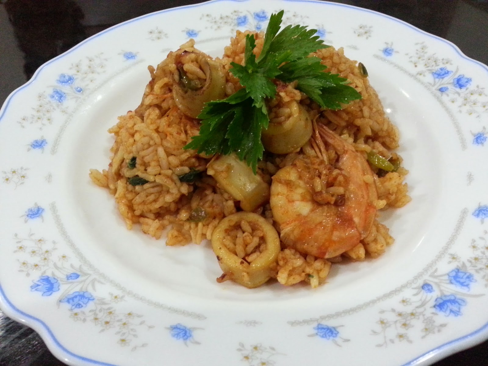 NUR QASEH: Nasi Goreng Seafood