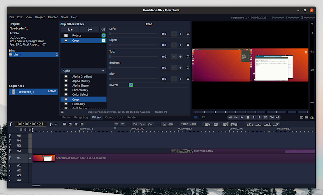 Flowblade Linux video editor