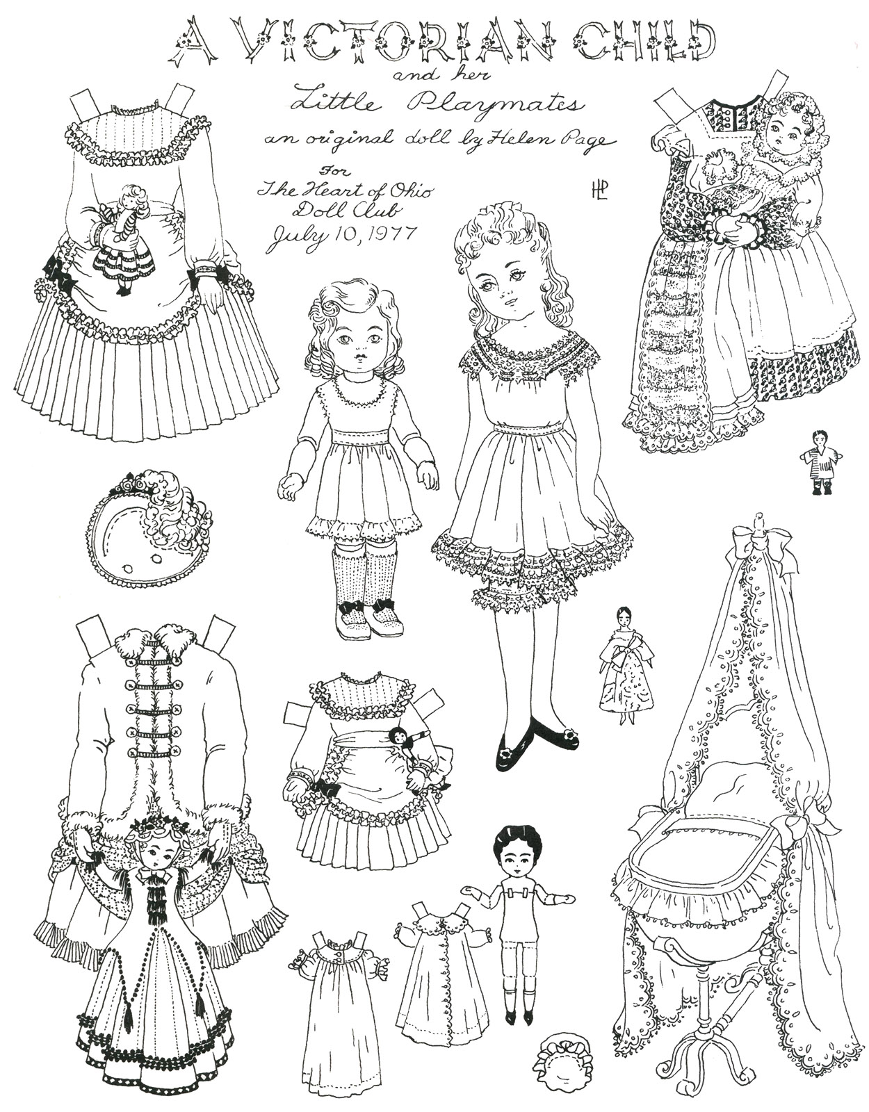 Download Megsy V Illustration: Victorian Clothes