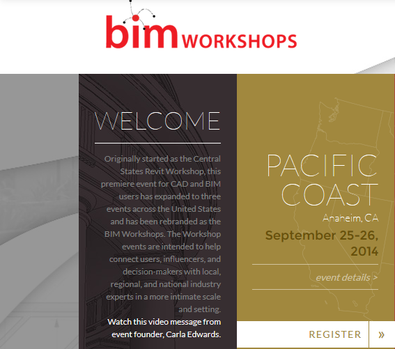 http://bim-workshops.com/events/pacific-coast/