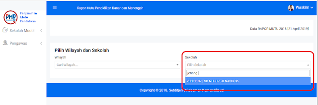 Cara Download Raport Mutu PMP Format Excel Cara Download Raport Mutu PMP Format Excel