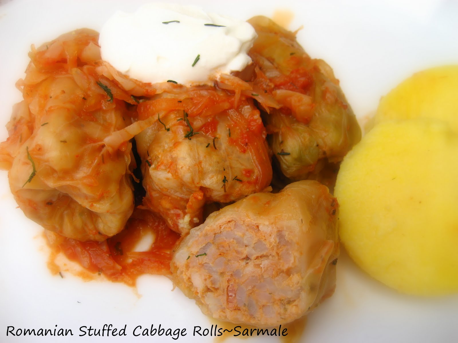 Home Cooking In Montana Romanian Sarmale Stuffed Cabbage Rolls