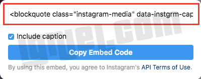 Tutorial Terbaru Memasukkan Script Embed Kode Instagram Ke Dalam Artikel Blogger