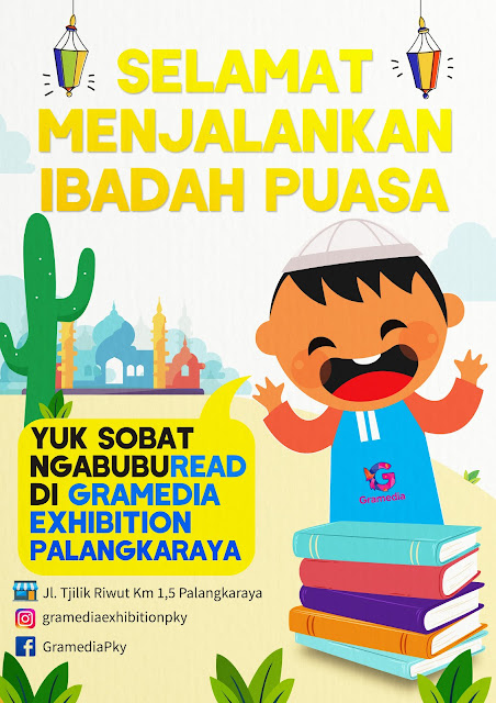poster promosi toko buku