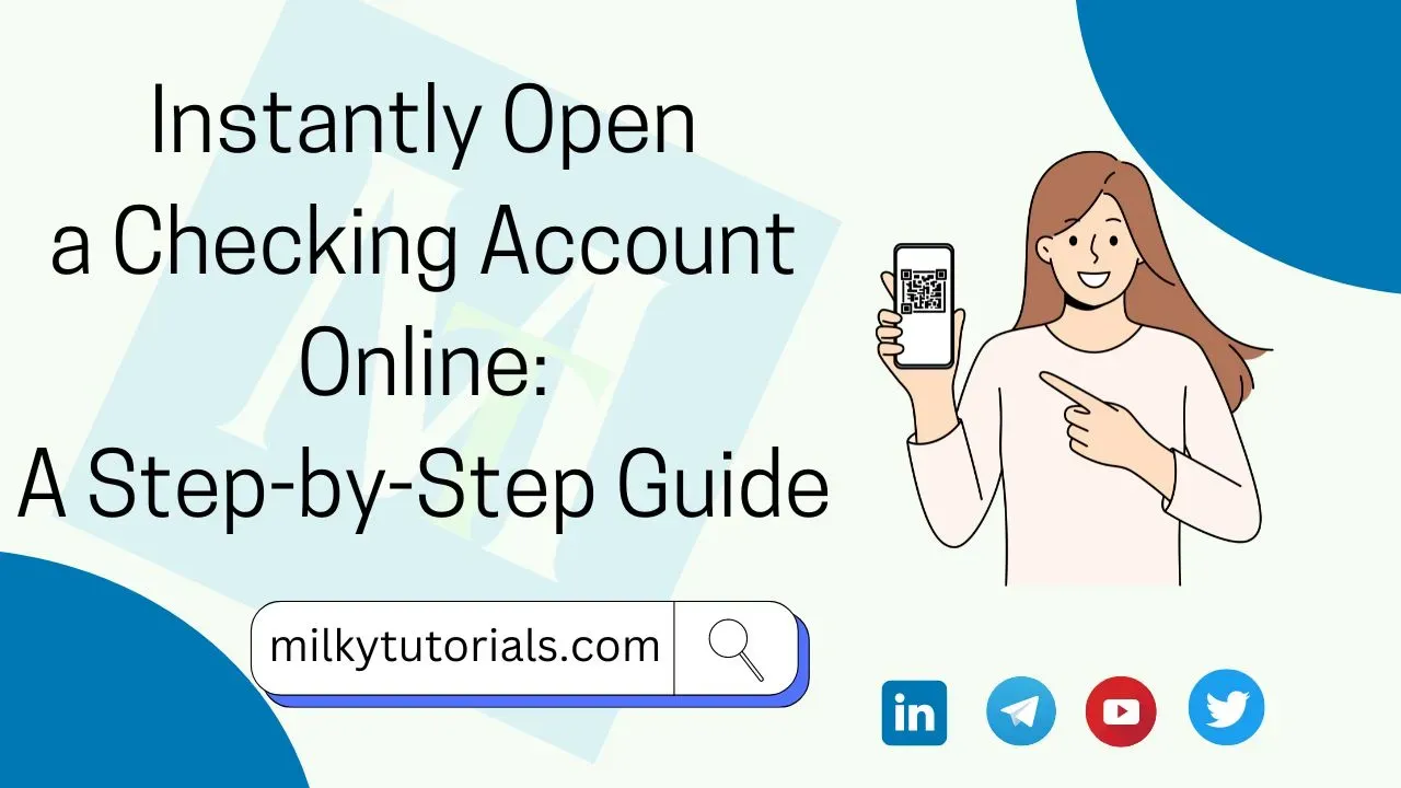 Open a Checking Account