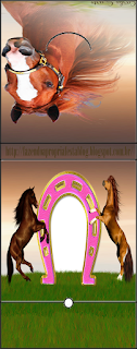 Horses Themed Party Free Printable Kit. 