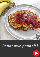  Bananowe pankejki