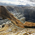 Massive landslide at a silver mine !