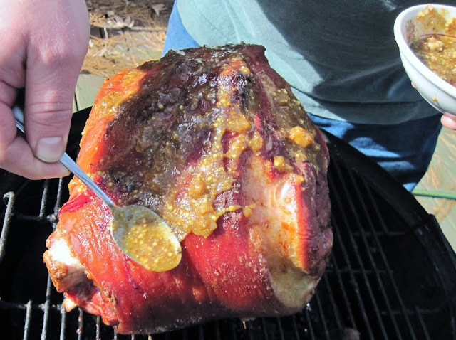 how to smoke a ham roast