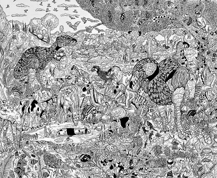 11-Year Old Child Prodigy Creates Stunningly Detailed Drawings Bursting With Life