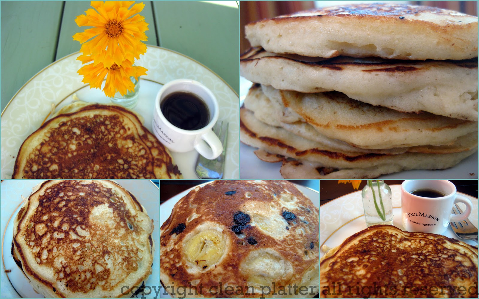 Platter: Pancakes to  buttermilk Buttermilk pancakes Fluffy make thick how Clean