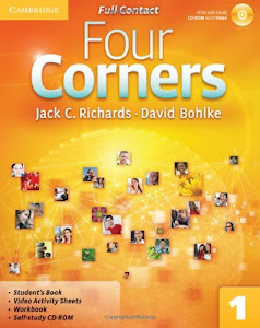 Four Corners Level 1 Full Contact with Self-study CD-ROM