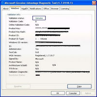 Microsoft Genuine Advantage Diagnostic Tool & Keyfinder - software gratis, serial number, crack, key, terlengkap