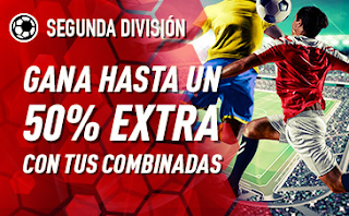 sportium Segunda División: Extra en Combinadas 17-18 noviembre