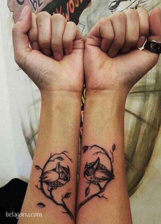 Un tatuaje de amistad eterna