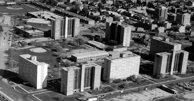 At its peak 15000 people lived in Cabrini Green