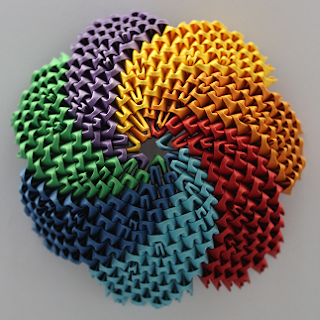 DIY-Basteltipp für eine 3D-Origami-Schale von Ars Vera