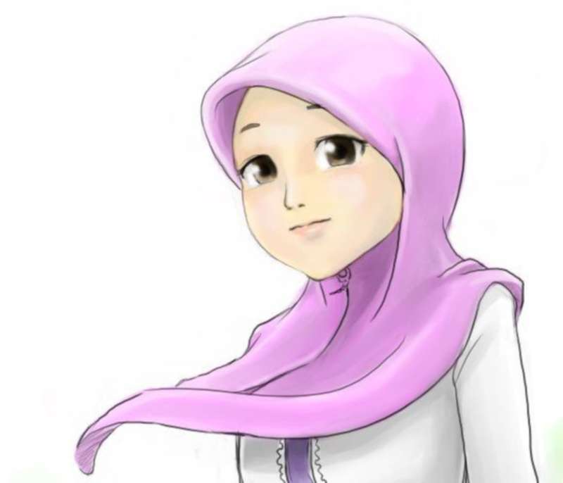 35 Kartun  Muslimah  Terbaru Anak Cemerlang