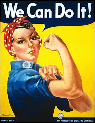 Remembering Rosie the Riveter or Geraldine Doyle