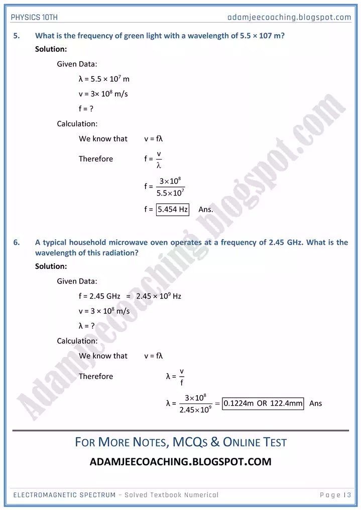 electromagnet-spectrum-solved-textbook-numericals-physics-10th