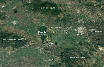 Senderismo rural ruta Pacana - La Estanzuela