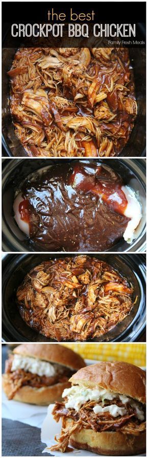  This is going to be the easiest BBQ chicken you have ever made The Best Crockpot BBQ Chicken