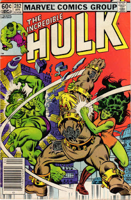 The Incredible Hulk #282, She-Hulk