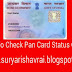 Online Pan Card ka Status Kaise Check Kare