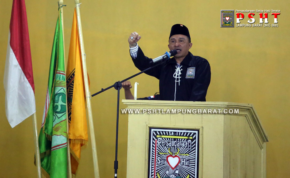 Malam Syuran & Pengesahan Warga Baru PSHT Cabang Lampung Barat Tahun 2022