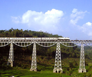 Argo Gede Kereta Railroad, Indonesia