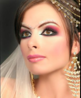 Arabic Makeup on Latest Arab Design  Bride Make Up And Eye Make Up