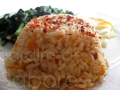 Arroz de Cenoura e Beterraba