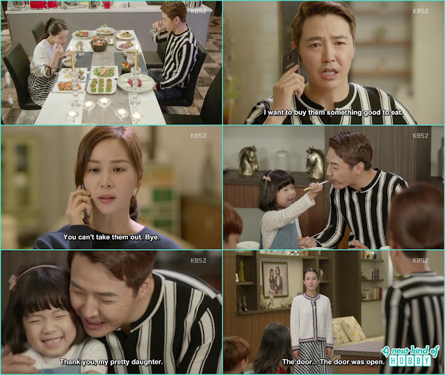 eun hee become jealous of jae bok daughter when she feeding her dad the meal - Ms. Perfect Korean Drama Review