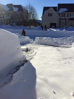 Bethlehem PA January 2016 Blizzard