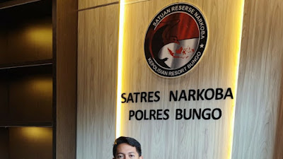 Dalam 1 bulan Satreskoba polres Bungo berhasil mengungkapkan 8 kasus Narkoba 