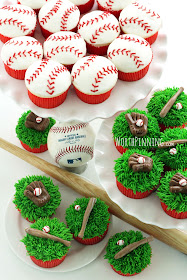 Cupcakes Major vintage League Pinning: cupcakes baseball Baseball Worth (or Little)