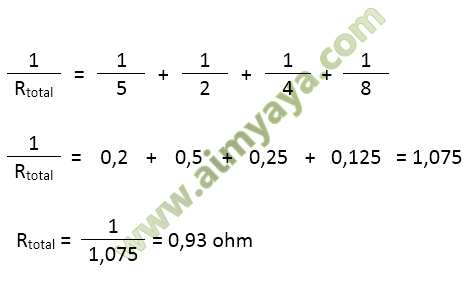 Menghitung total kendala resistor pada rangkaian listrik serial dan paralel Ahli Matematika Cara Menghitung Hambatan Rangkaian Listrik Serial dan Paralel