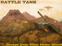 Battle Tank Box Art Giant Robot Island