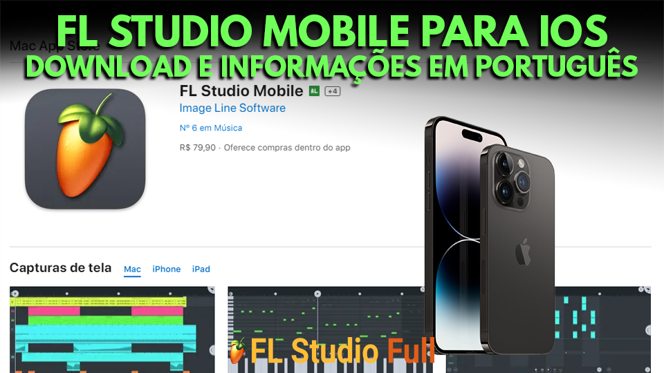 FL Studio Mobile para iOS | Download e Informações em Português